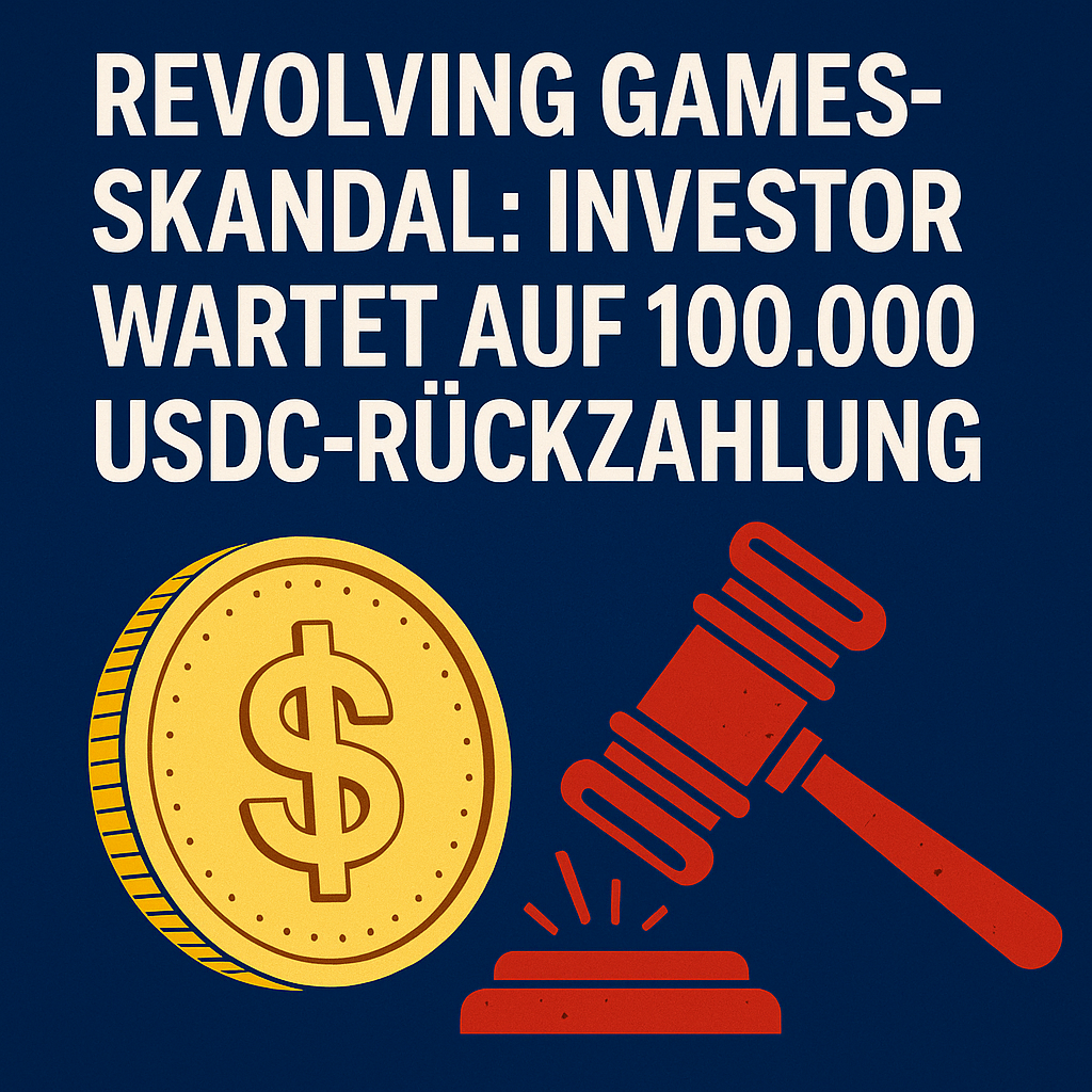 Revolving Games-Skandal: Investor wartet auf 100.000 USDC-Rückzahlung